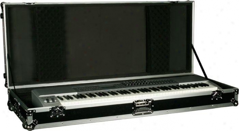 Marathon Pro 88 Keyboard Case W/z-lock Foam & W/wheels