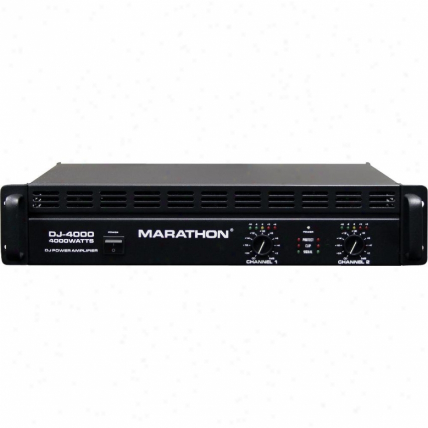 Marathon Po Dj-4000 Professional Power Amplifier