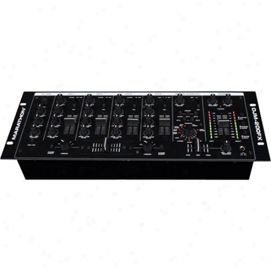 Marathon Pro Djm-200fx Professional 4-channel Mobile Dj / Club Mixer