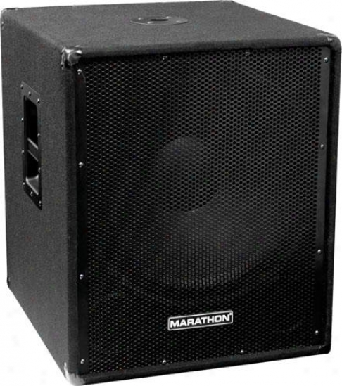 Marathon Pro Jr-118 Compact Single 18" Portable Subwoofer System