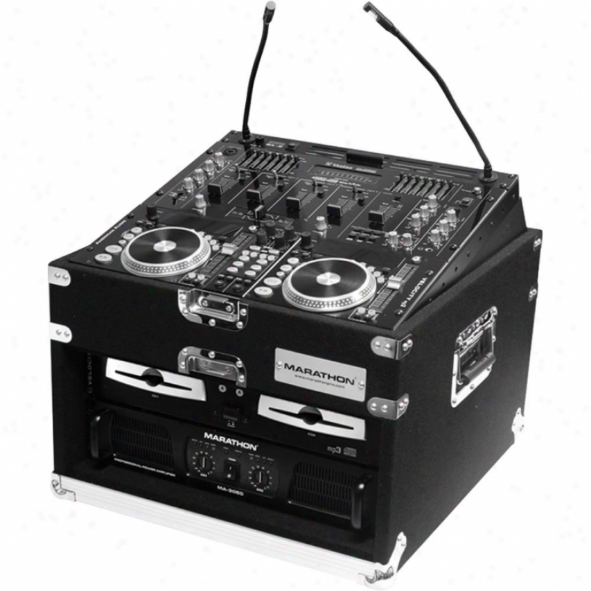 Marathon Pro Ma-mc104p Slant-top Dj Case