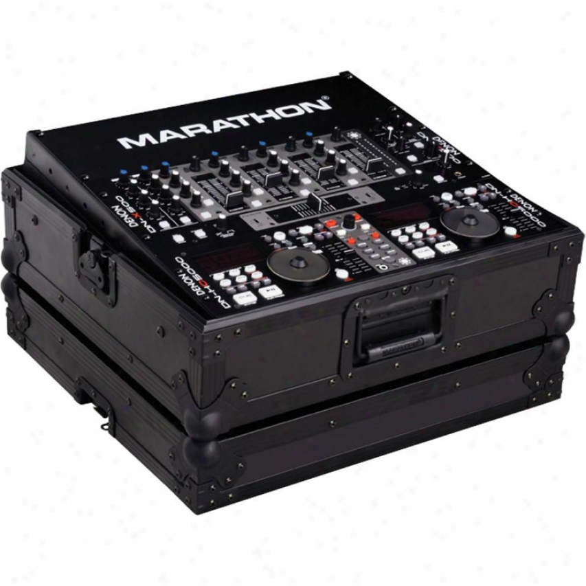 Marathon Pro Marathon Flight Ready "black Series" Ma-19mixblk 19" Dj Mixer Case