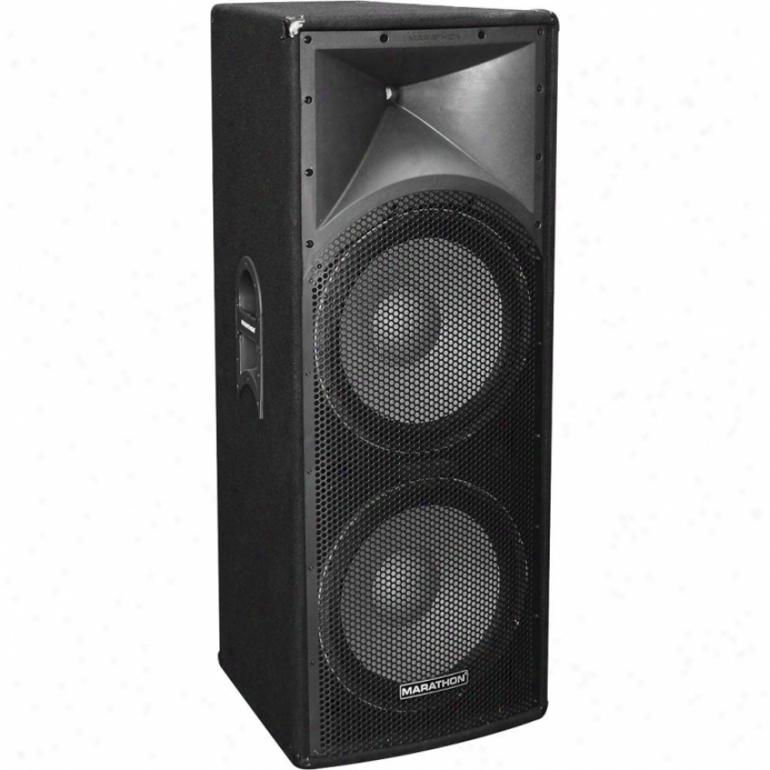 Marathon Pro Open Box Ent-215 Dual 15" 2-way Loudspeaker