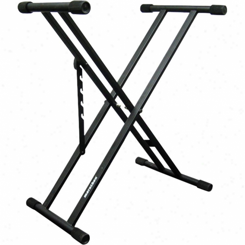 Marathon Pro Portable Dj/keyboard Stand, Double Braced In quest of Rugged Durability.