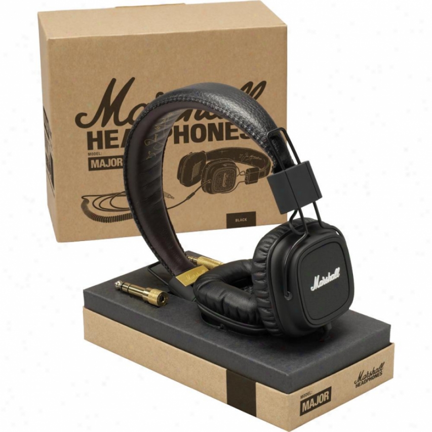 MarshallM ajor On-ear Headphones Black