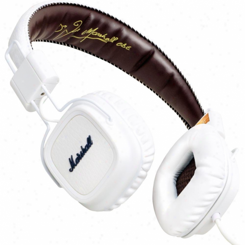 Marshall Major On-ear Headphones - White