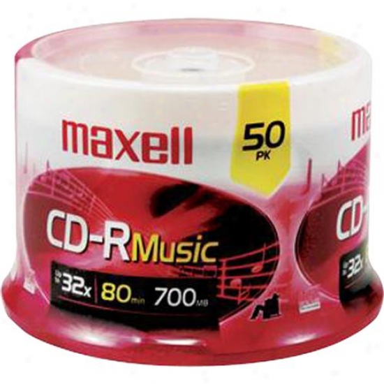 Maxell Cdr-80 Melody Recordable Cd For Audi0 Cd Recorders