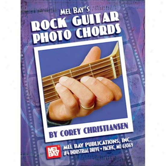 Mel Bark 21046 Rock Guitar Photo Chords Book