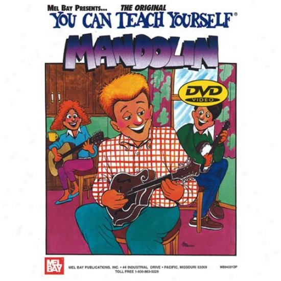 Mel Bay 94331dp You Can Teach Yourself Mandolin Book/dvd