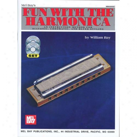 Mel Bay Fun With The Harmonica Book/cd/dvd Set