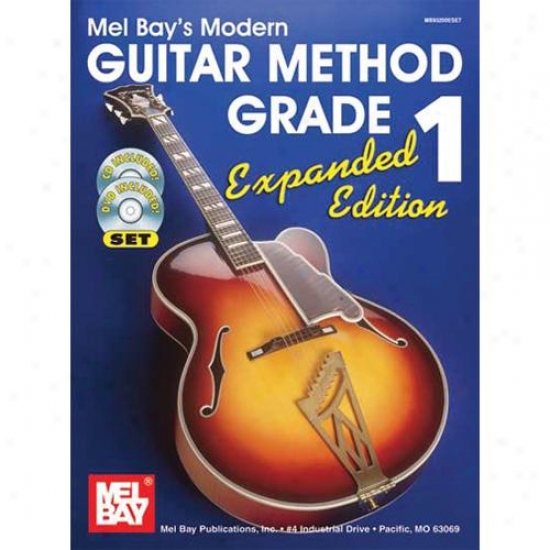 Mel Bay Modern Guitar Method Grade 1, Expanded Edition Book/cd/dvd Set