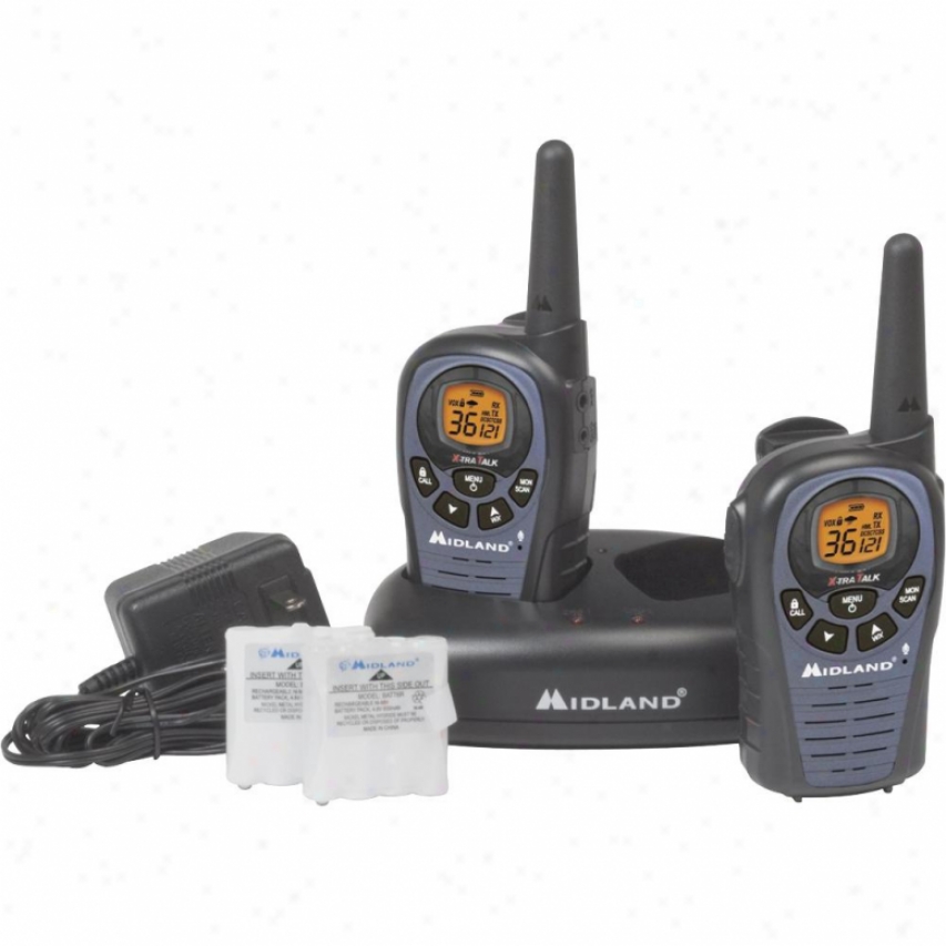 Midland 26-mile 36-channel Frs/gmrs Two-way Radio (pair) Lxt490vp3