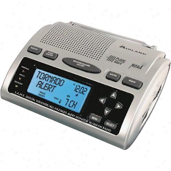 Midland Weather Am/fm Radio With Clock And Alarm Wr300