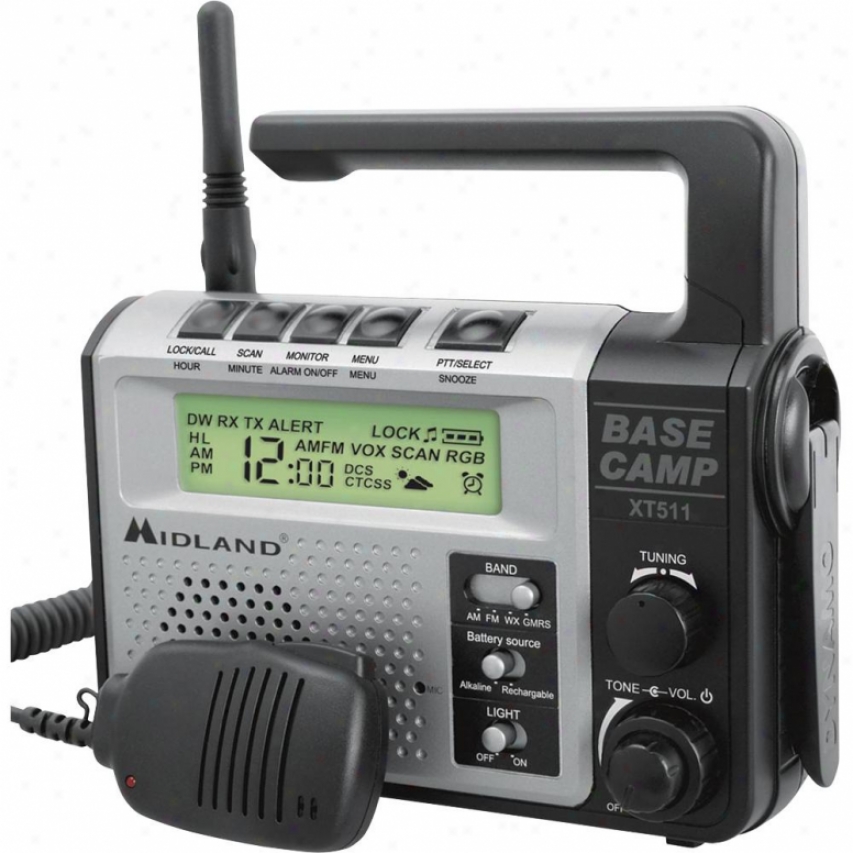 Midland Xt511 22-channel Frs/gmrs 2-way Radio