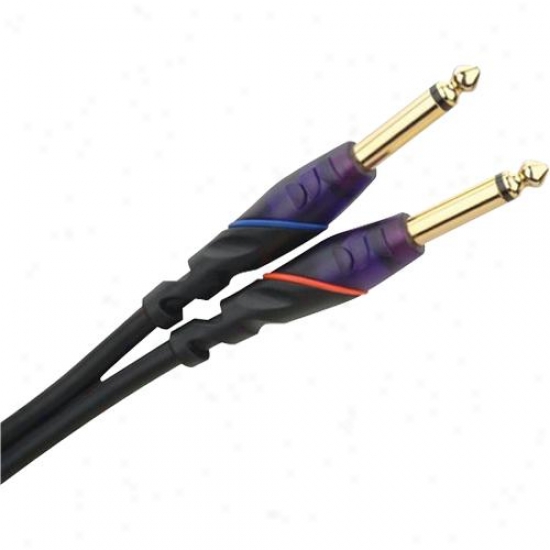 Monster Cable 2 Meter Pair 1/4" To 1/4" Cable
