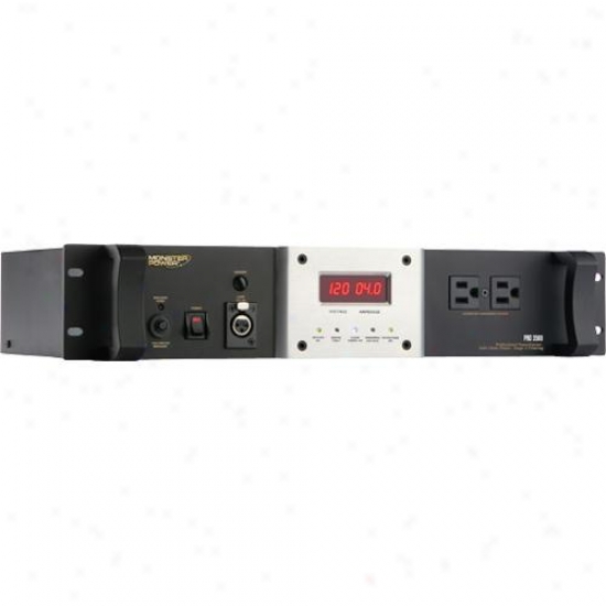 Monster Cable 600004-00 Pro 3500 Rack Mountable Powercenter