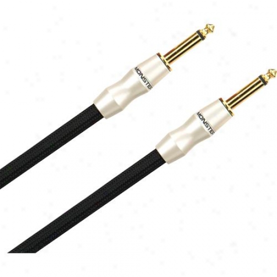 Monster Cable 600229-00 Straight 1/4" Plugs - Studio Pro 1000 Speaker Cable