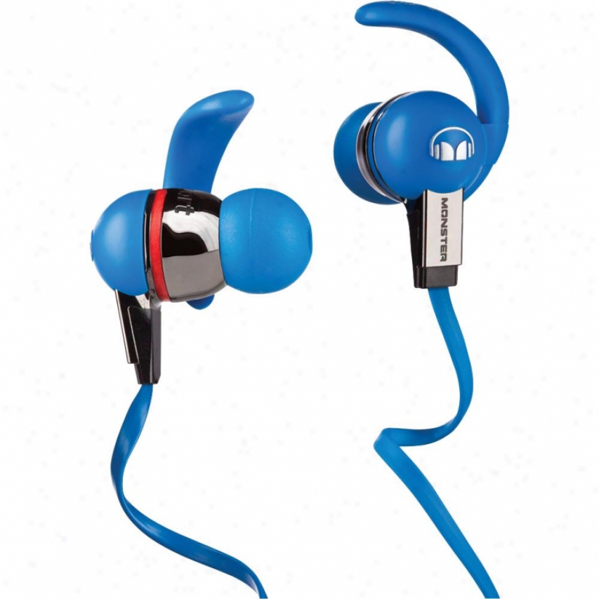 Monster Cable Isport Immersion In-ear Headphones W/ Controltalk - Ble