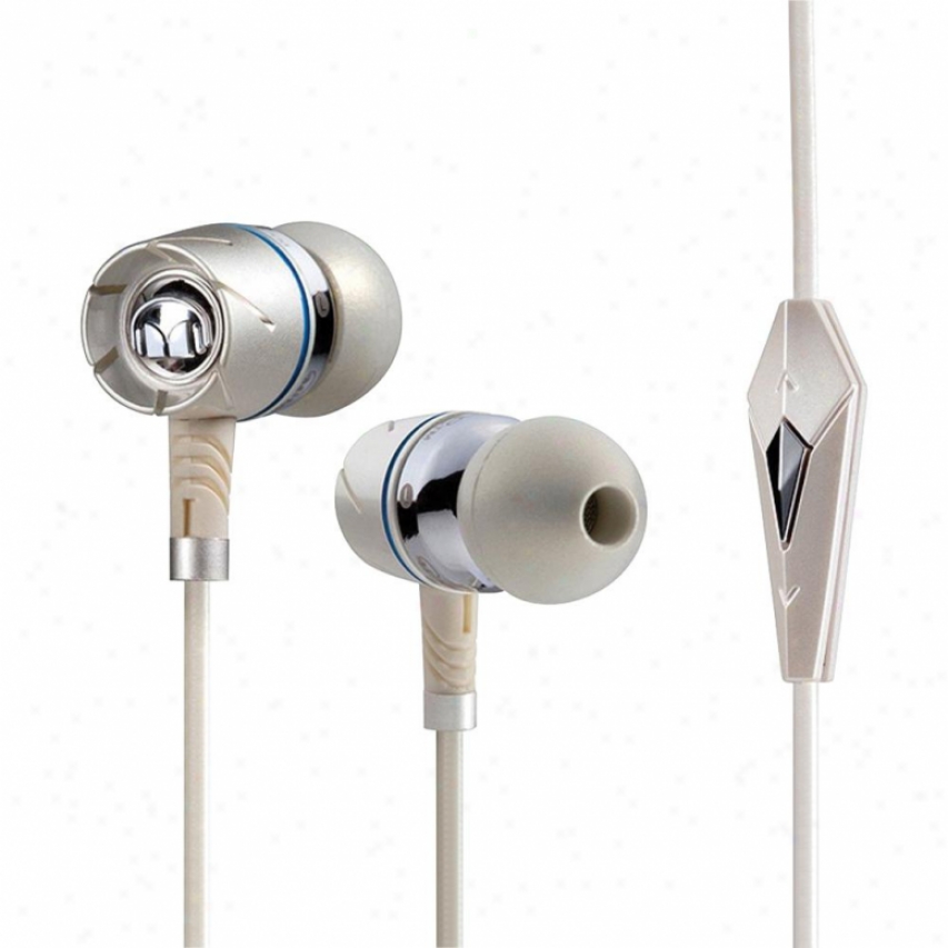 Monster Cable Turbine Pearl High Acting In-ear Speakers W/ Controltalk