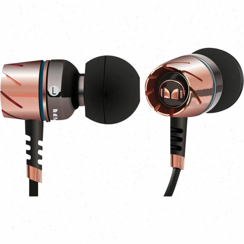 Monster Cable Turbine Pro High Perfprmance In-ear Speakers - Copper
