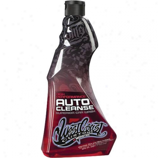 Monster Cable Wccwashup West Coast Customs Auto Cleanse Wash & Wax Car Shampoo