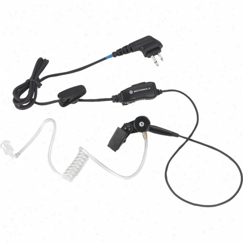 Motorola 2 Pin Single Wire Survdillance Earpiece And Microphone
