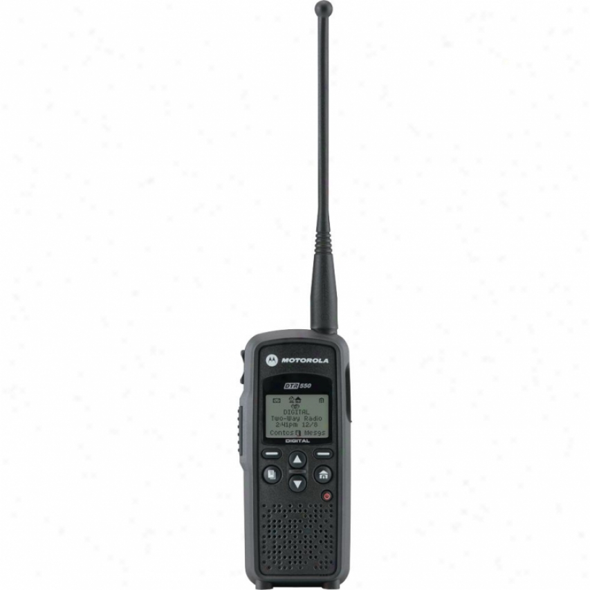 Motoeola Dtr550 Digital On-site Portable 2-way Radio