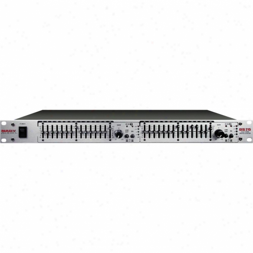 Nady Systems 2-channel 15-band Graphic Equalizer Geq215