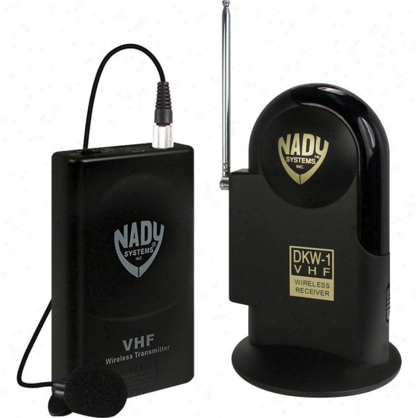 Nady Systems Dkw-1 Vhf Lavalier Omnidirectional Wirelesss System - Dkw-1-lt/o/n