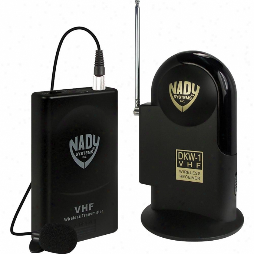 Nady Systems Dkw-1 Vhf Lavalier Omnidirectional Wireless System - Dkw-1-lt/o/b