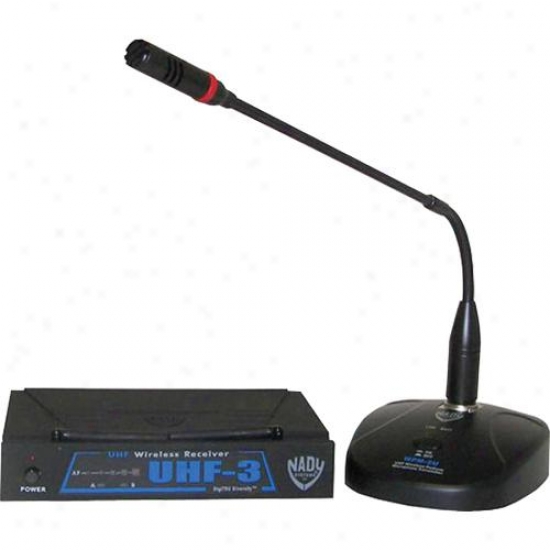 Nady Systems Podium Wireless Microphone System - Uhf-3 Wpm-2u Mu1