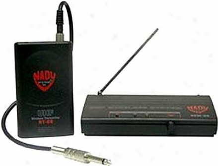 Nady Systems Single-channel Uhf Wireless Mic/instrument Systme, W/instrument Tra