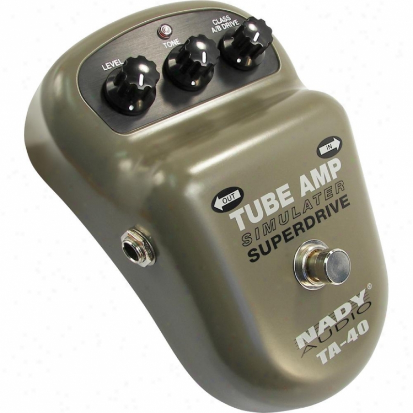 Nady Systems Ta-40 Tube Amp Simulator Superdrive Pedal