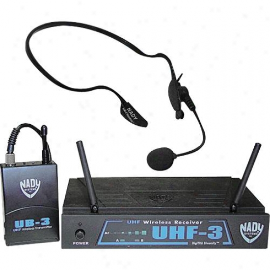 Nady Systems Uhf-3 Lt Mu3 Wireless Unidirectional Microphone System