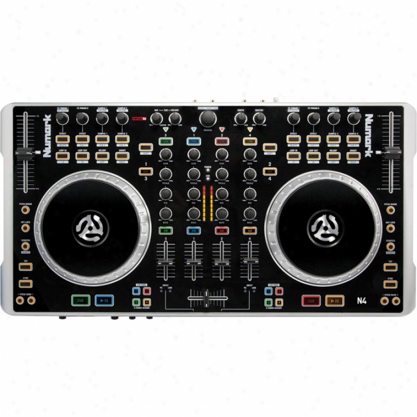 Numark N4 4-deck Digital Controller Mixer