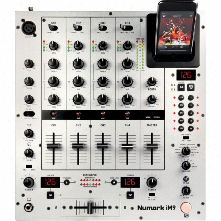 Numark Open Box Im9 4-channel Dj Mixer W/ Effects