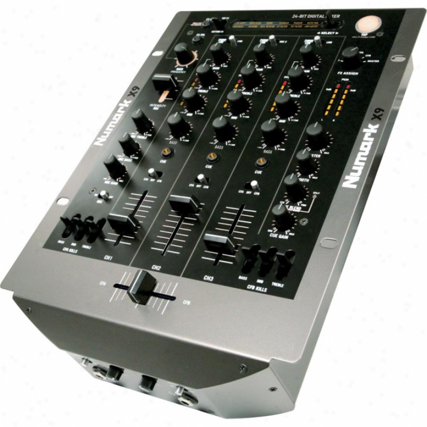 Numark X9 Three-channel Digital Scratch Mixer With Effects