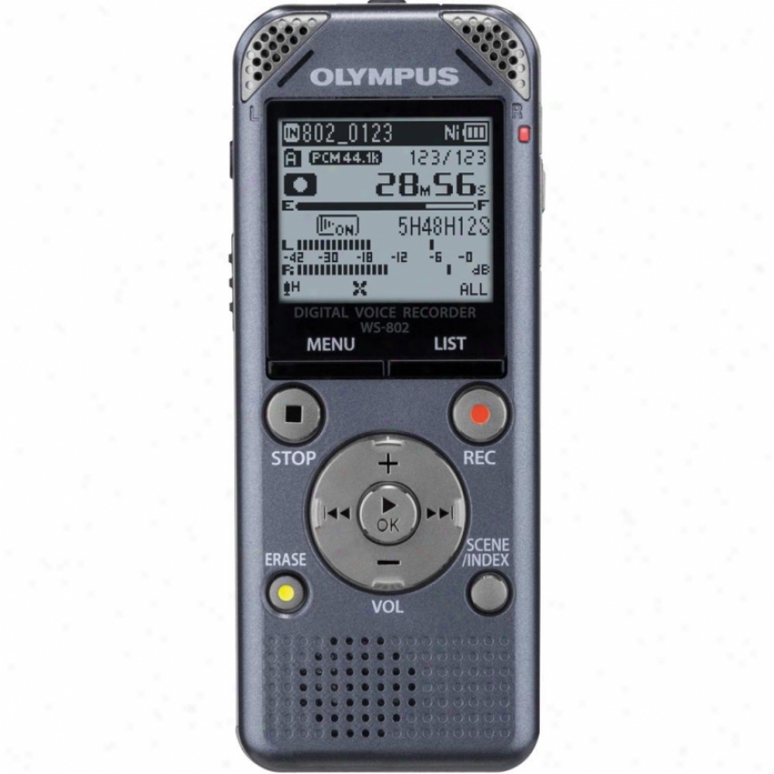 Olympus 4gb Digital Voice Recorder - Grey