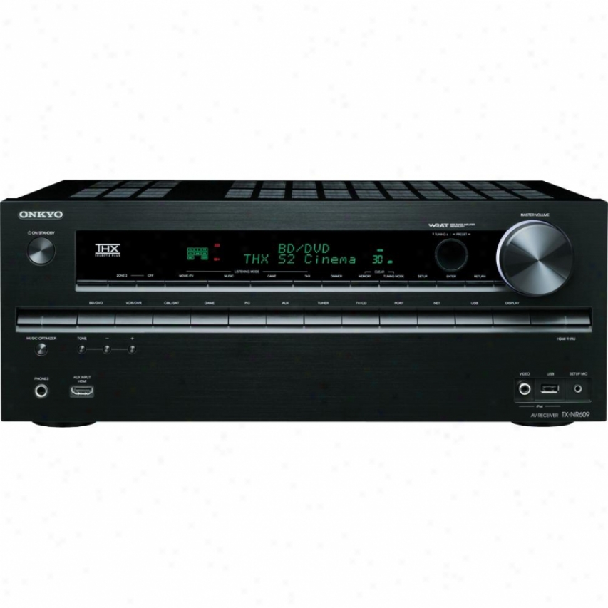 Onkyo 7.2 Channel Home Theater Sound Receiver Tx-nr609