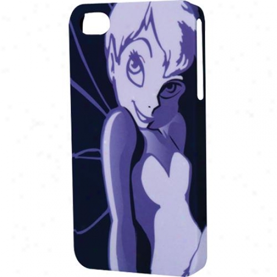 Pdp Mobile Disney Soft Touch Hard Case For Ipod Touch 4g - Purple Tink