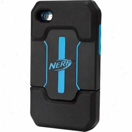 Pdp Mobile Nerf Armor Foam Cas For Ipod oTuch 4g Black/blue