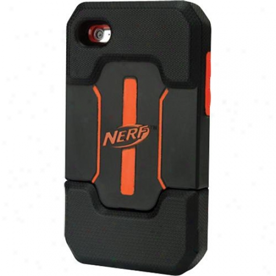 Pdp Mobile Nerrf Armor Foam Case For Ipod Touch 4g Black/orange