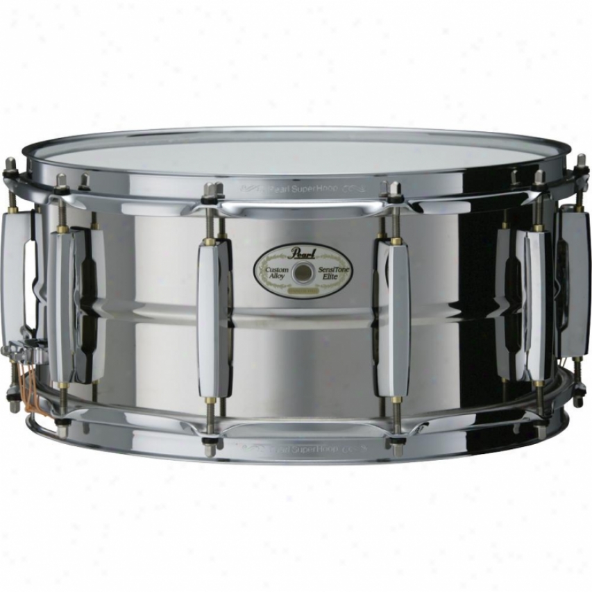 Pearl Sensitone Snare Drum - Steel - Ste1465s