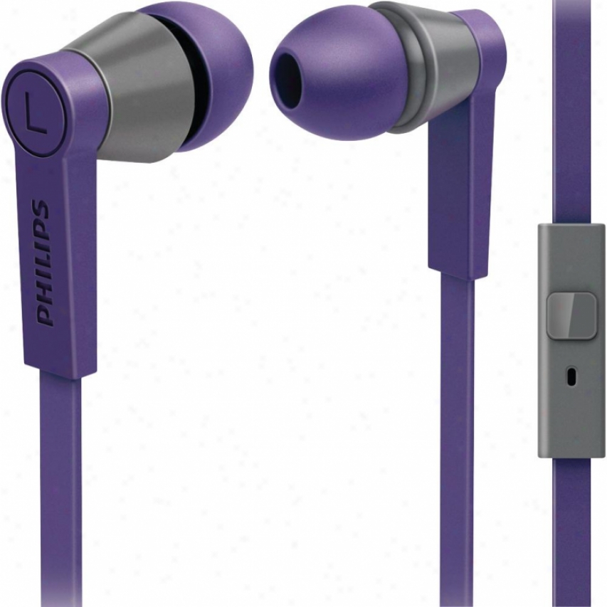 Philips Citiscape In-ear Headphones Underground She5105pp Purple