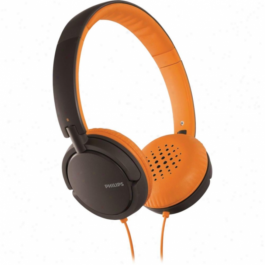 Philips Headband Headphones Orange-blk