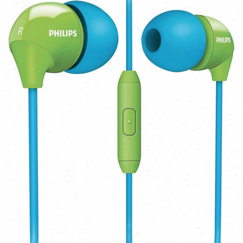 Philips Pop Color In-ear Headset - Blue / Green