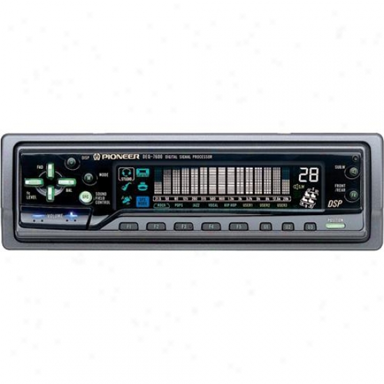 Pioneer Deq7600 Universal Add-on Hi-bit Audio Equalizer
