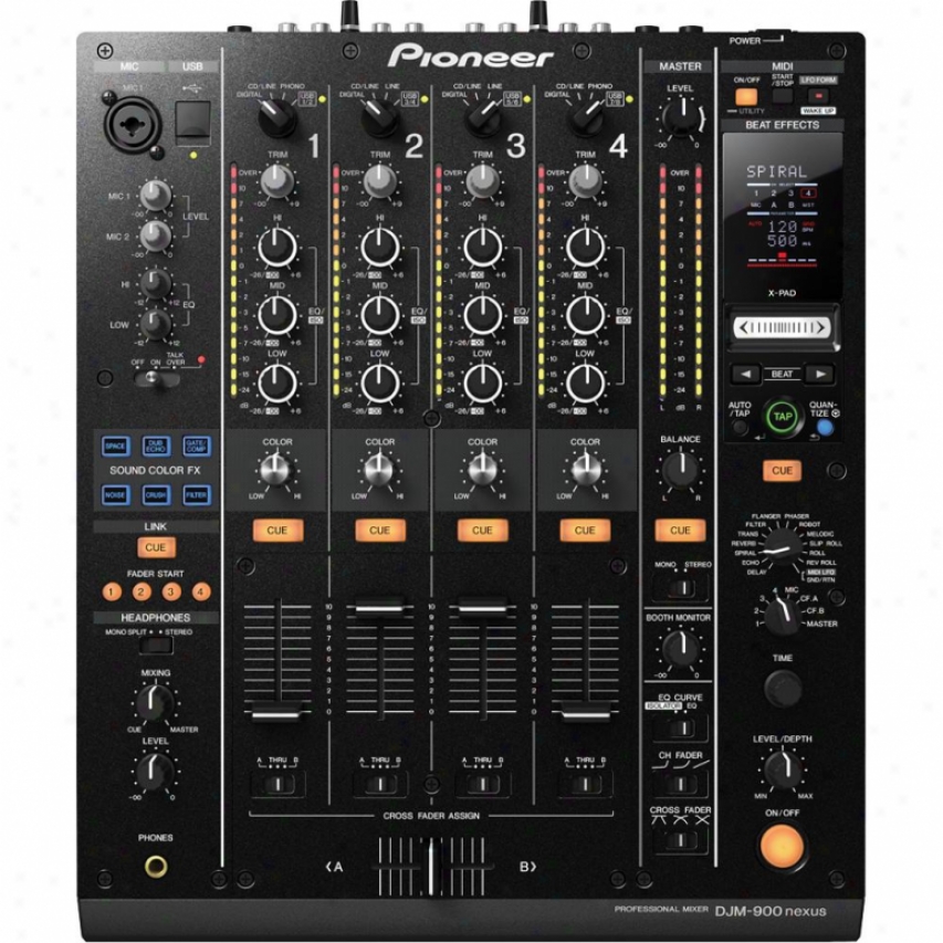 Pioneer Djm-900nexus 4-channel Professional Dj Mixer