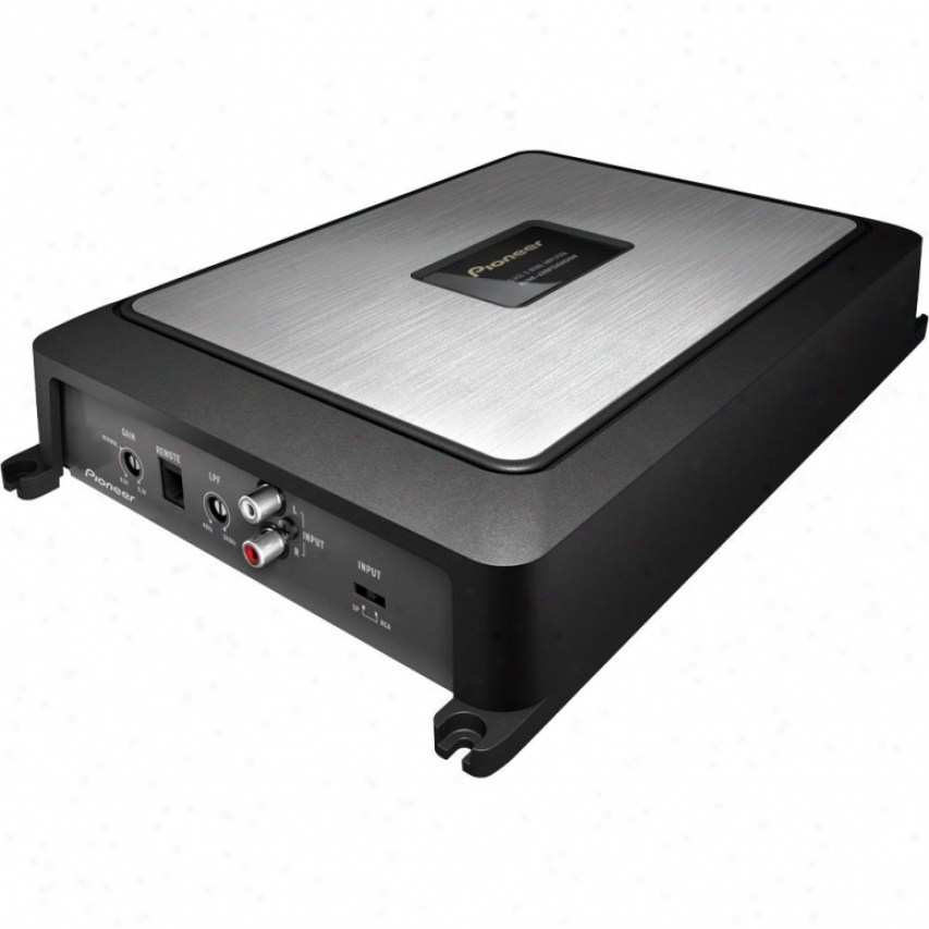 Pioneer Gm-d8500m Class-d Mono Vehicle Amplifier With 1200 Watts Max. Power