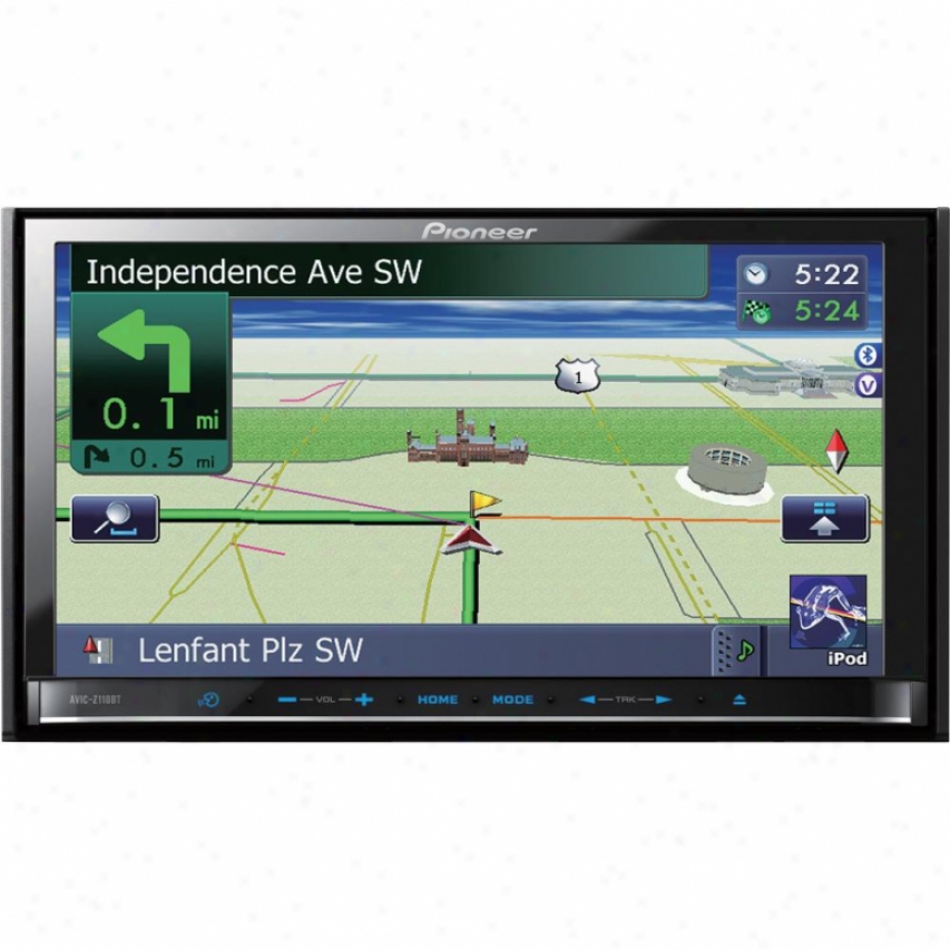 Pioneer Open Box 7&quo;t Flagship In-dash Navigation A/v Receiver W/ Dvd Playback & B